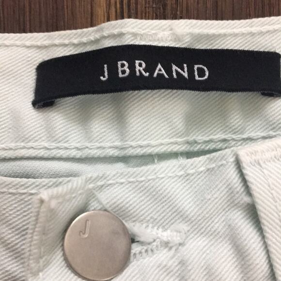 J Brand Sky Blue Cutoff Jean Shorts - Picture 2 of 5